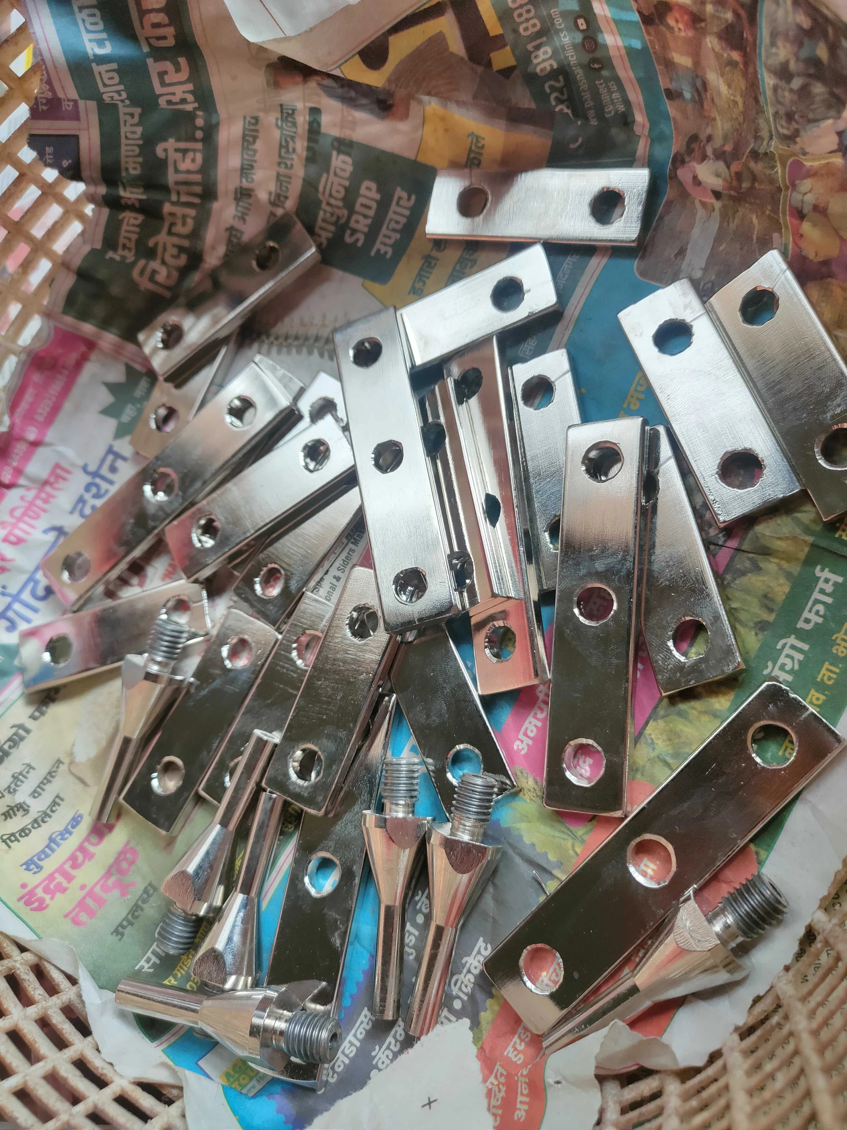 Chrome plated automotive parts